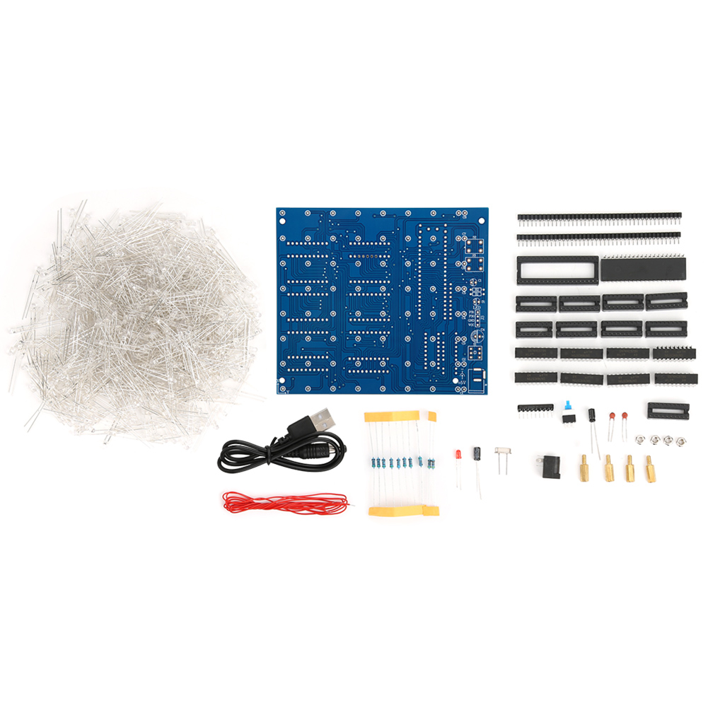 Home Decor Lighting Manufacturer - Zestaw 3D LED Light Squared Kit,
