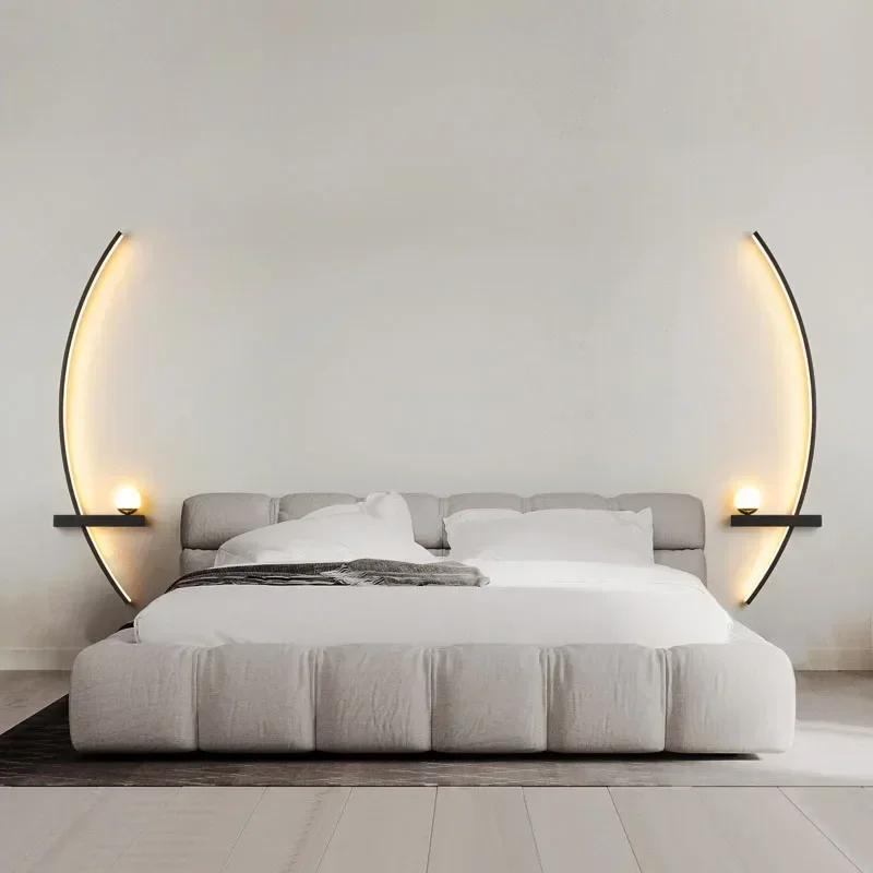 Home Decor Lighting Manufacturer - Nordycka lampa ścienna LED w paski,