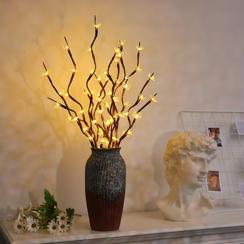 Lighting Decoration For Home - 1/2 szt. 20 LED Lampki Gałązki