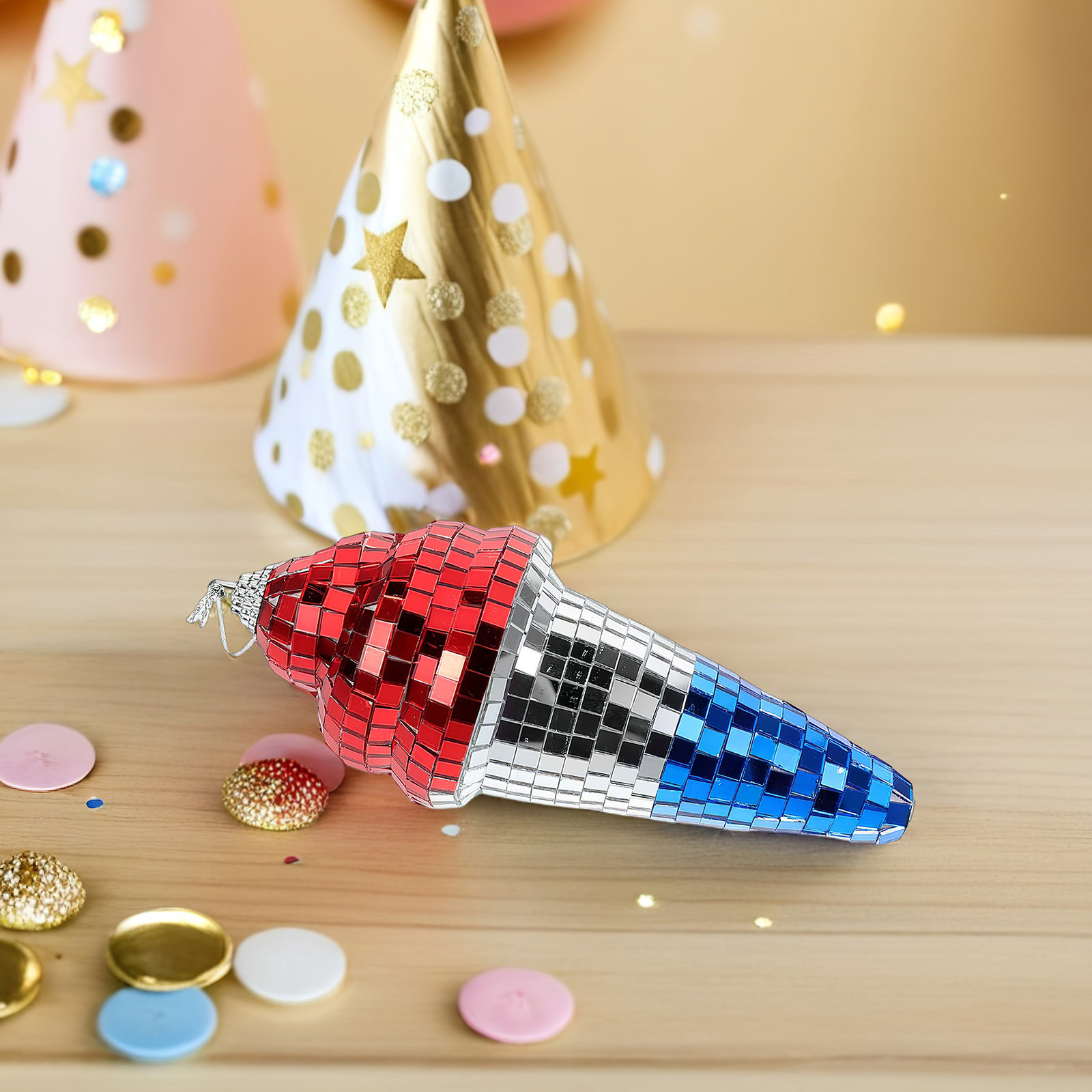 Dekoracja wisząca w kształcie  – Disco Ball Mirror recenzja i cena