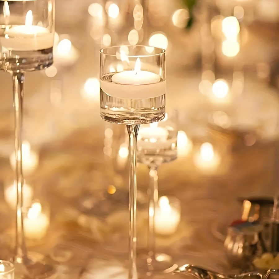 Zestaw 3 szt. przezroczystych  – Candle Holder Set recenzja i cena