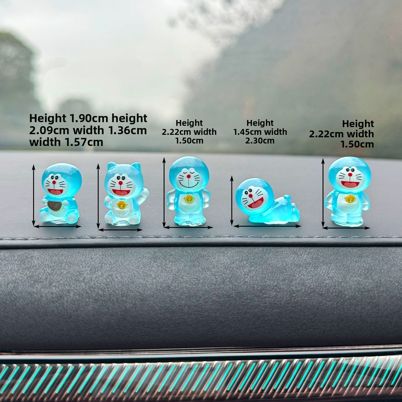 Doraemon świecąca ozdoba na bi – Up Lighting Decor recenzja i cena