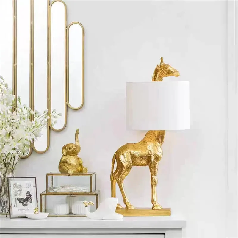 Lampa Stołowa Żyrafa z Żywicy, – Home Decor Lighting Manufacturer recenzja i cena