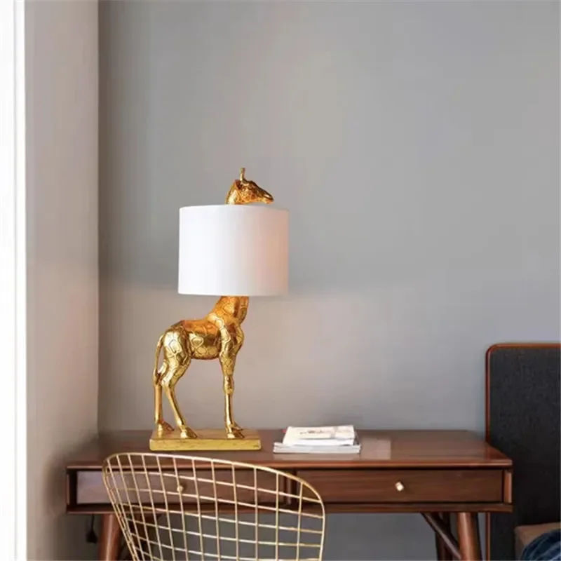 Lampa Stołowa Żyrafa z Żywicy, – Home Decor Lighting Manufacturer recenzja i cena