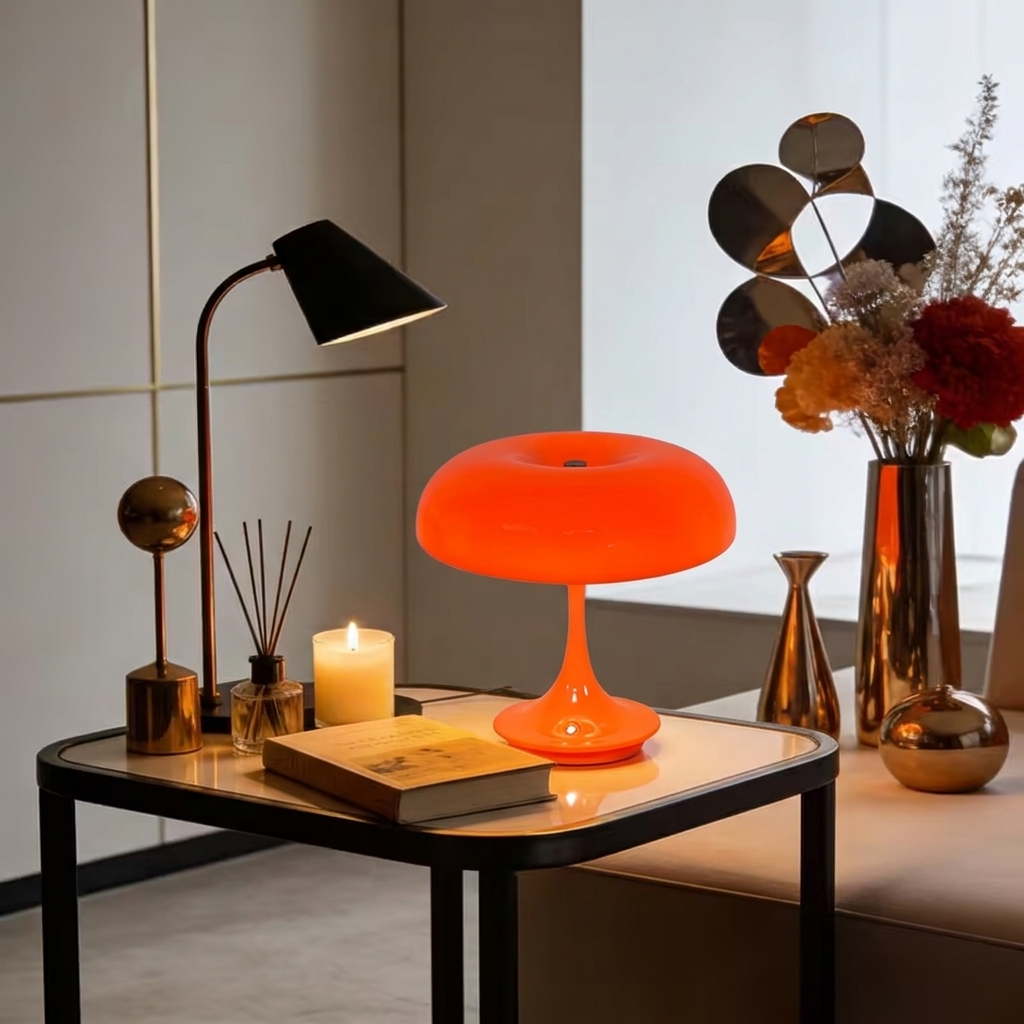 1/2 SZT. LED Lampa Stołowa Grz – Mushroom Table Lamp recenzja i cena