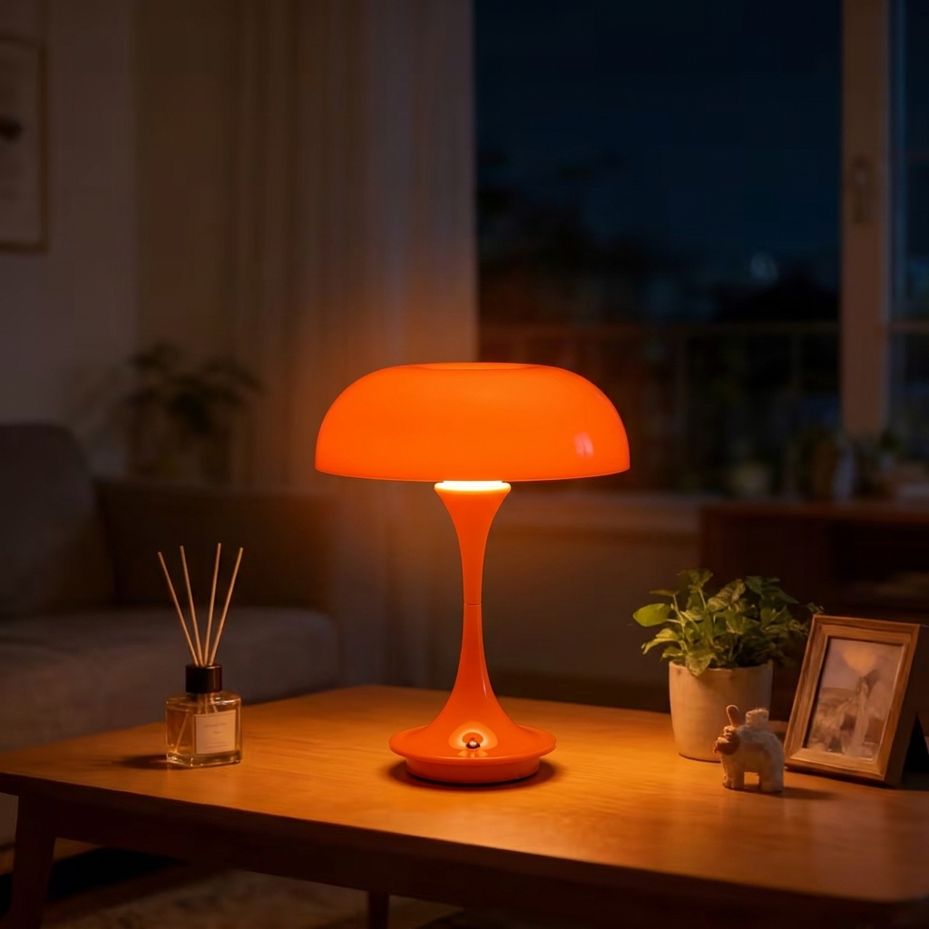 1/2 SZT. LED Lampa Stołowa Grz – Mushroom Table Lamp recenzja i cena