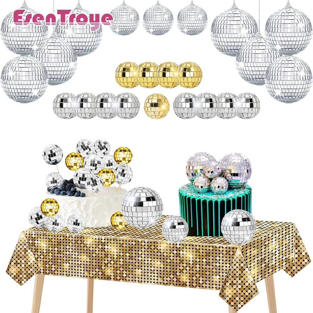 70s 80s 90s Disco dekoracja ur – Disco Ball Mirror recenzja i cena