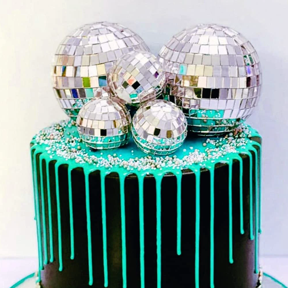 70s 80s 90s Disco dekoracja ur – Disco Ball Mirror recenzja i cena