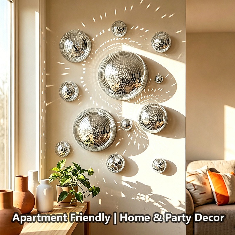Lustrowa półkula ze szkła, dek – Disco Ball Mirror recenzja i cena
