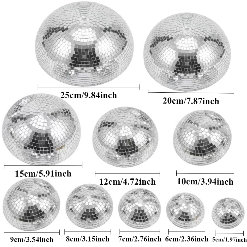 Lustrowa półkula ze szkła, dek – Disco Ball Mirror recenzja i cena