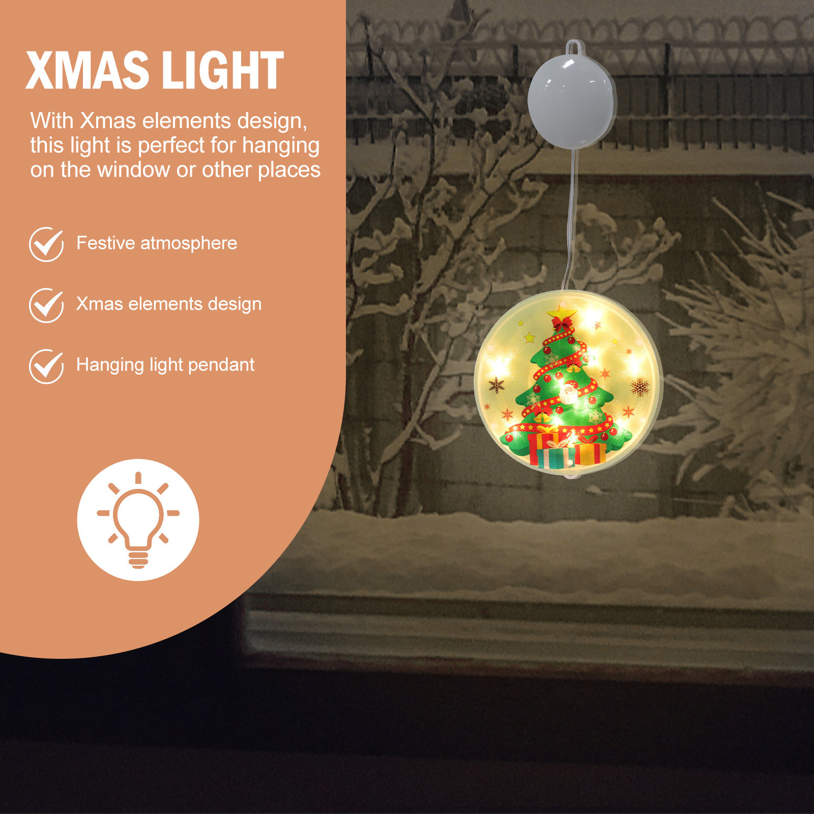 1 szt. Świąteczna lampka LED d – Elements Lighting Decor recenzja i cena