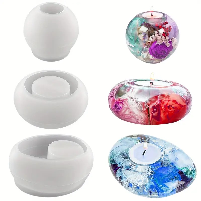 Forma silikonowa do żywicy na  – Candle Holder Set recenzja i cena