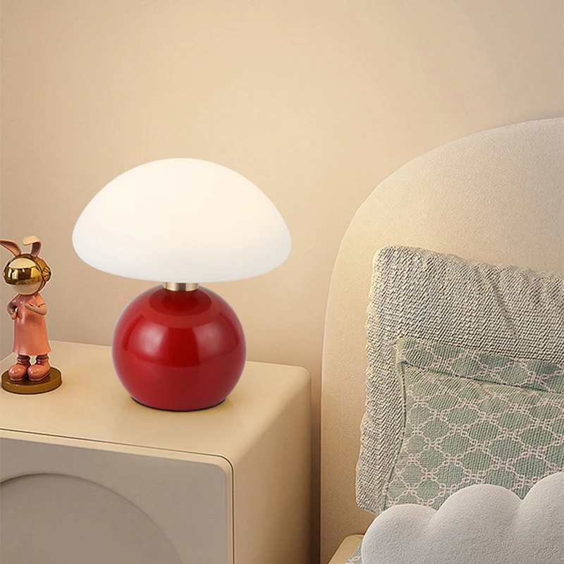 Lampka nocna USB Mushroom Łado – Mushroom Table Lamp recenzja i cena