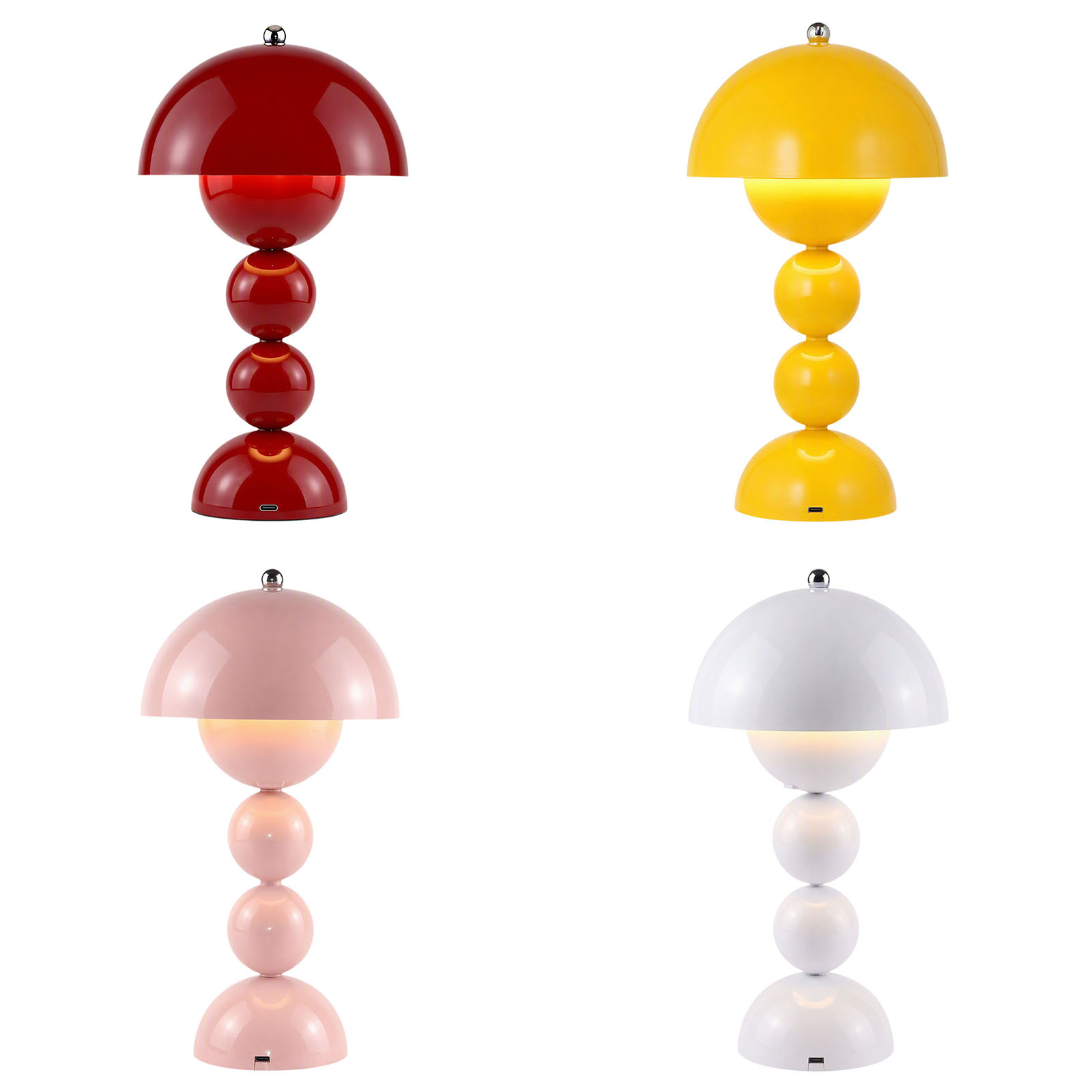Retro lampa stołowa LED w kszt – Mushroom Table Lamp recenzja i cena
