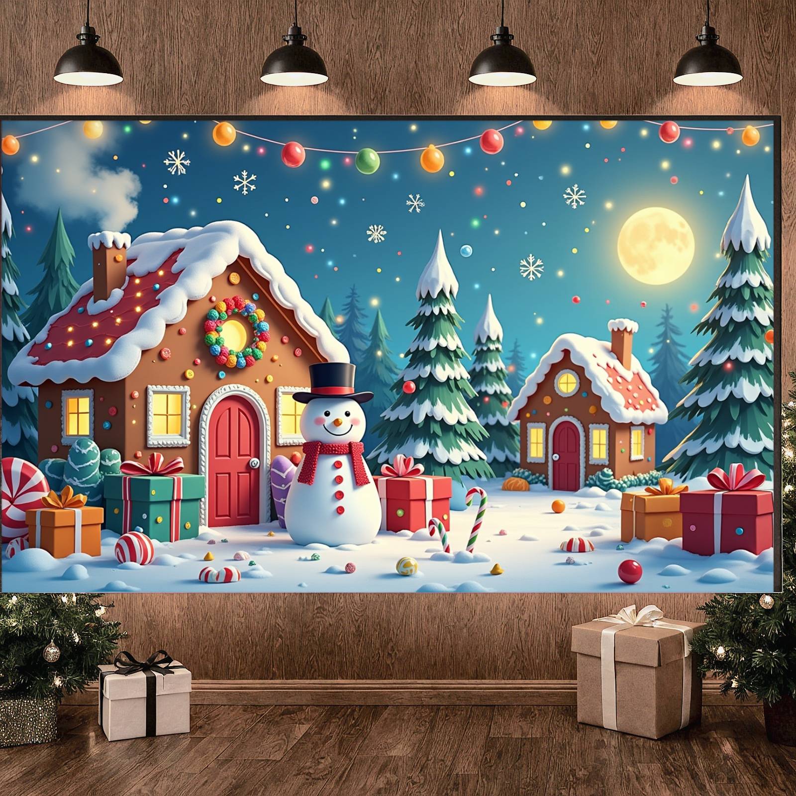 Dekoracje świąteczne, domek z  – Lighting Decor Photos recenzja i cena
