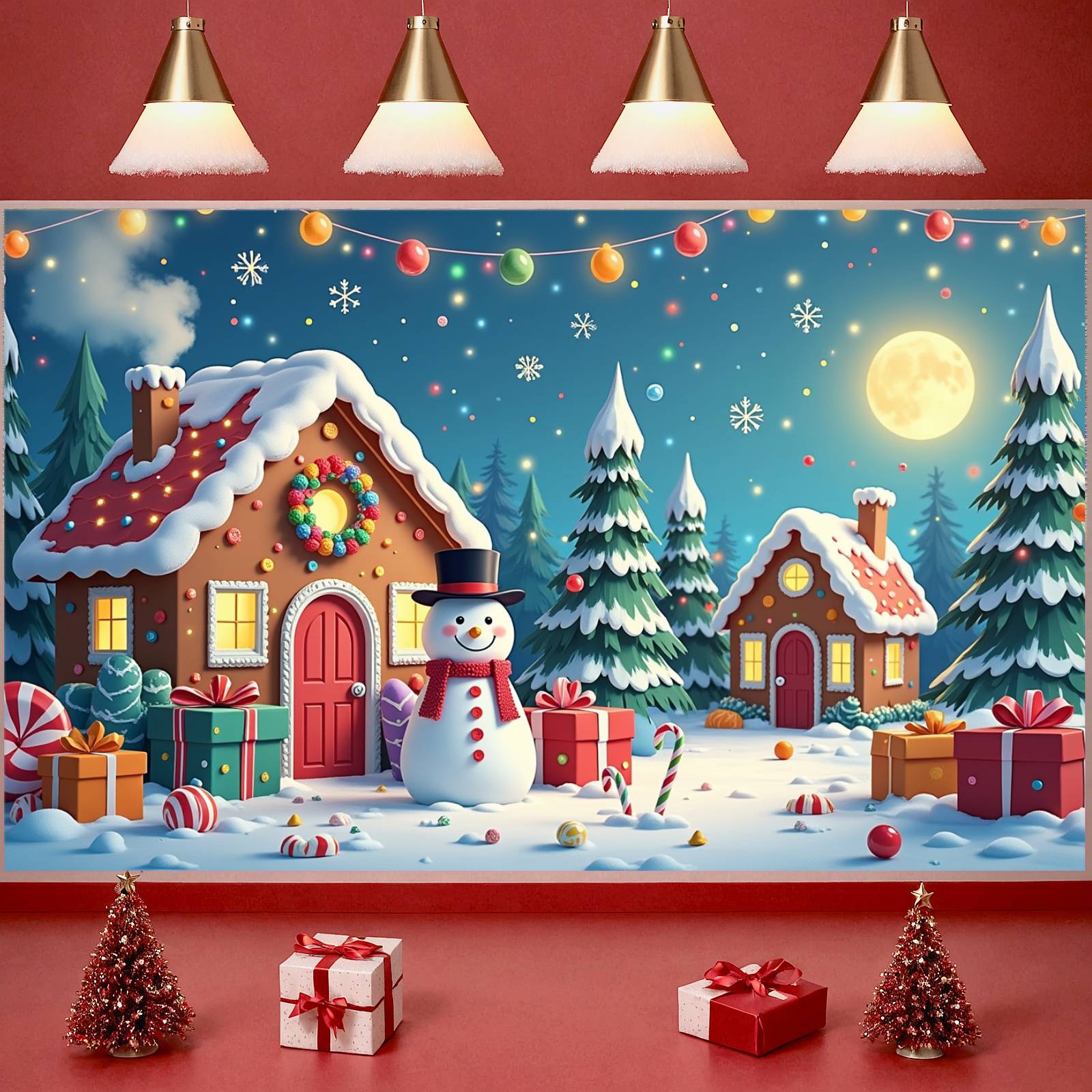 Dekoracje świąteczne, domek z  – Lighting Decor Photos recenzja i cena