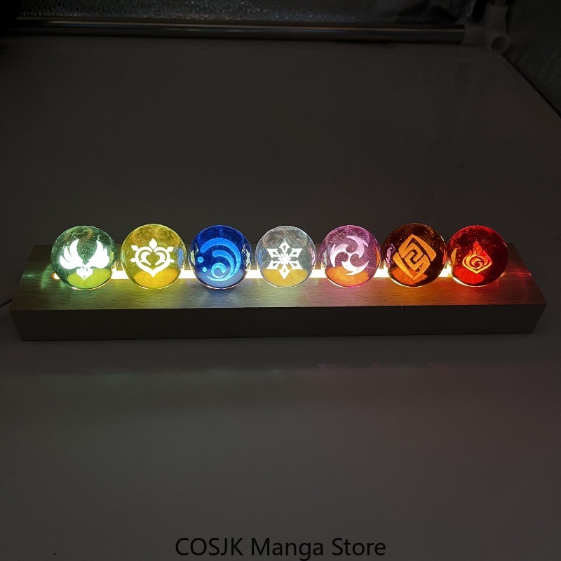 Lampka nocna Genshin Impact z  – Elements Lighting Decor recenzja i cena