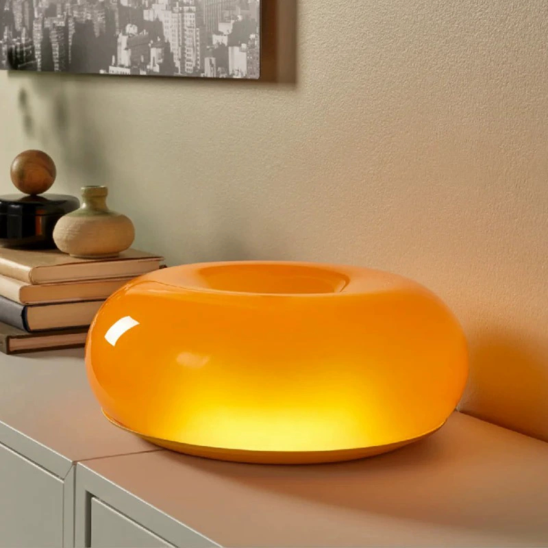 Nordycka lampa donutowa Bauhau – Mushroom Table Lamp recenzja i cena