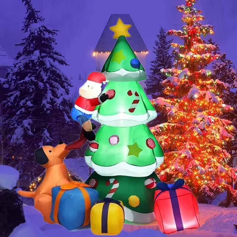 Nadmuchiwany model choinki 7FT – Lighting Tree Decor recenzja i cena