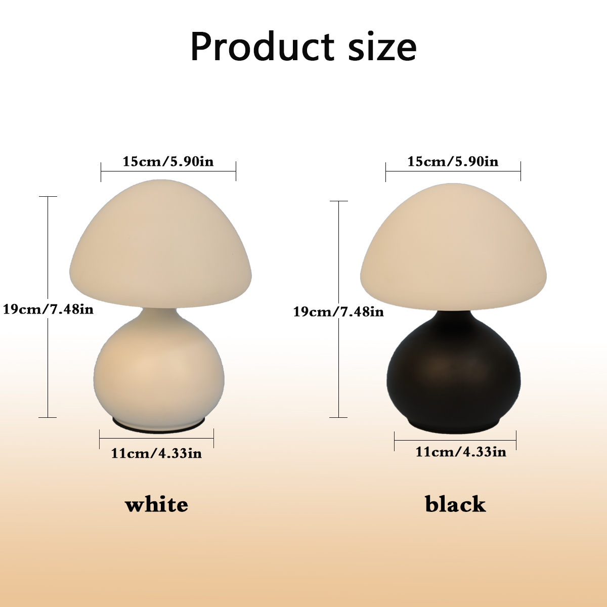 Miniaturowa lampka nocna w ksz – Mushroom Table Lamp recenzja i cena