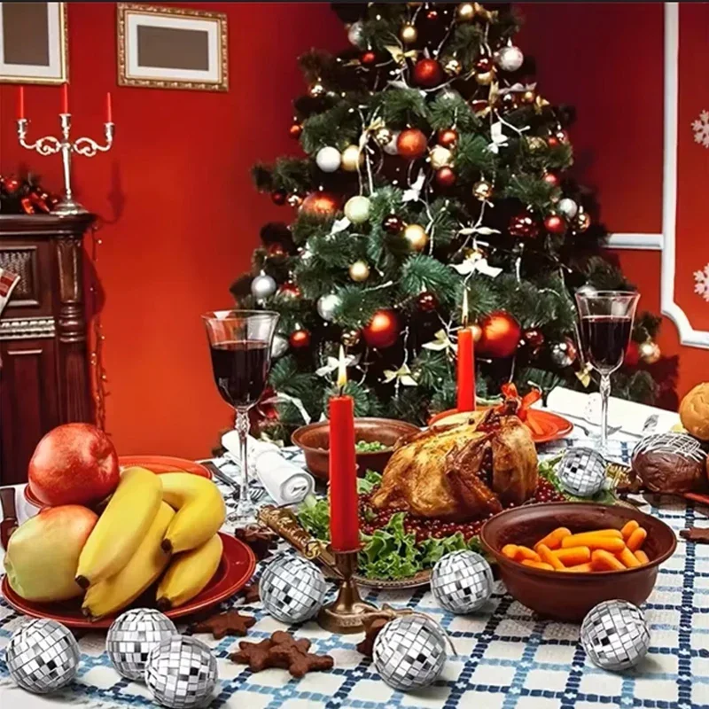12/24 szt. Dekoracyjne, odblas – Disco Ball Mirror recenzja i cena