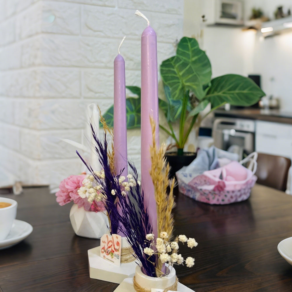 Prosta Stożkowa Kolumna Akrylo – Candle Holder Set recenzja i cena