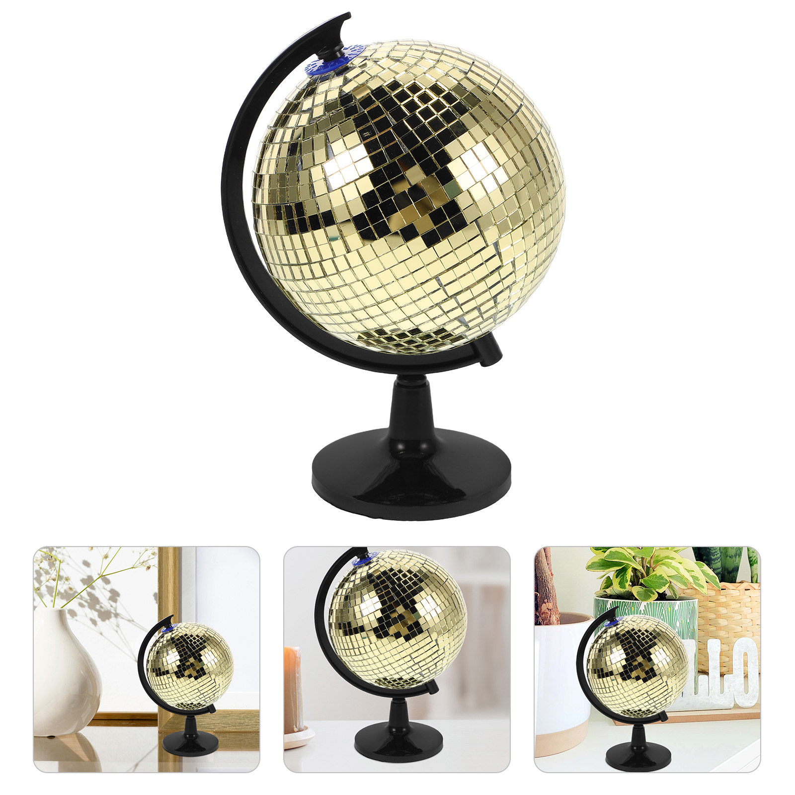 Złoty Obrotowy Globus Dyskotek – Disco Ball Mirror recenzja i cena