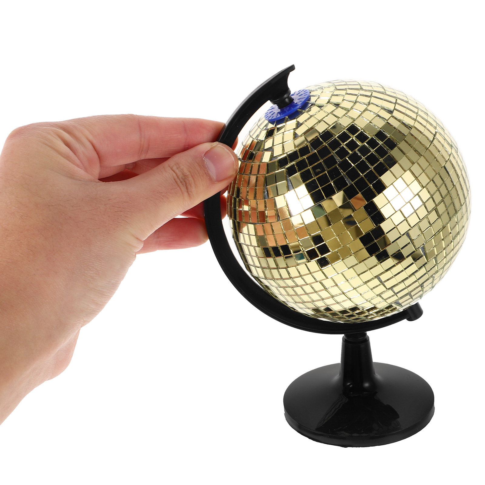 Złoty Obrotowy Globus Dyskotek – Disco Ball Mirror recenzja i cena