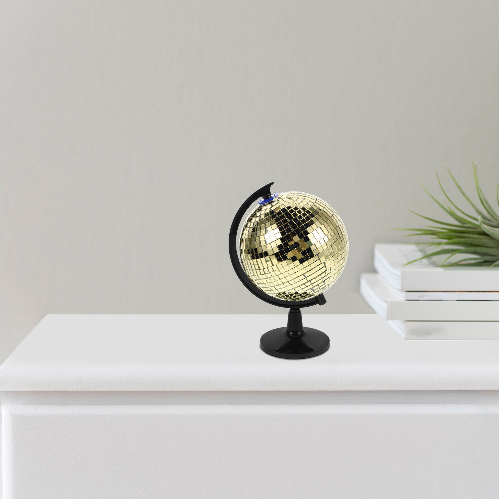 Złoty Obrotowy Globus Dyskotek – Disco Ball Mirror recenzja i cena