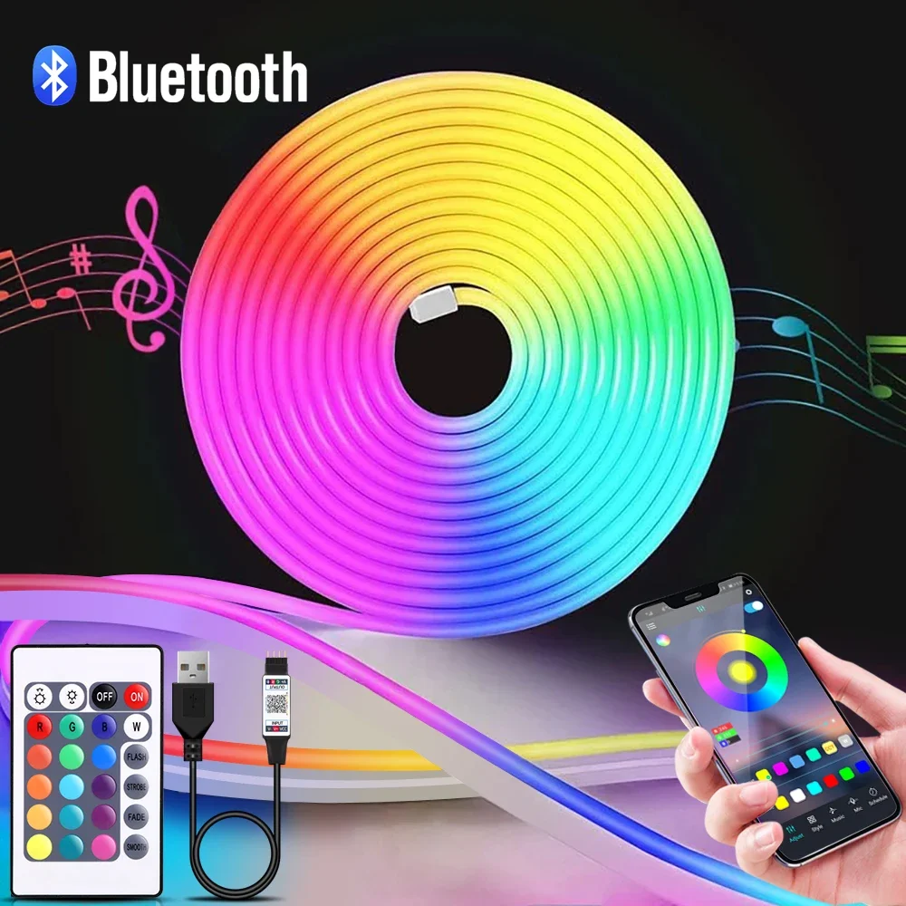 Taśma LED Neon RGB 1-5m, 5V US – Home Lighting And Decor recenzja i cena